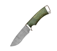 Нож Зевс из дамасской стали купить на сайте koval-knife.shop