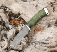 Нож Зевс из дамасской стали купить на сайте koval-knife.shop