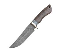 Нож Клыч из дамасской стали купить на сайте koval-knife.shop